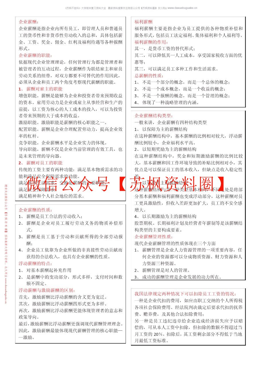 薪酬管理